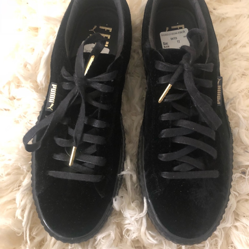 Rihanna Velvet Puma Creepers